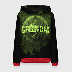 Толстовка-худи женская Green Day: Acid Voltage, цвет: 3D-красный