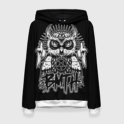 Толстовка-худи женская BMTH Owl, цвет: 3D-белый