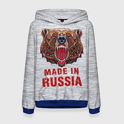 Женская толстовка Bear: Made in Russia