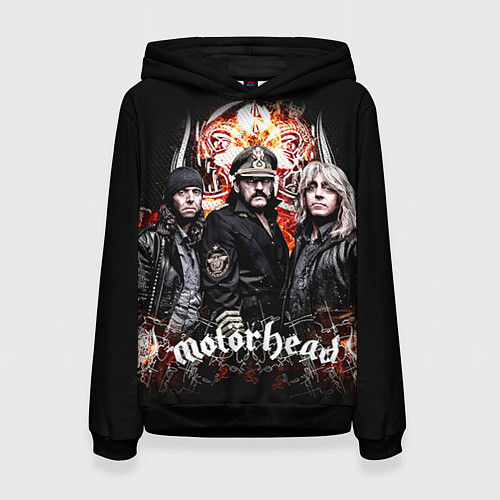 Женская толстовка Motorhead Band / 3D-Черный – фото 1