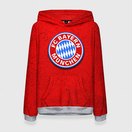 Женская толстовка Bayern FC / 3D-Меланж – фото 1