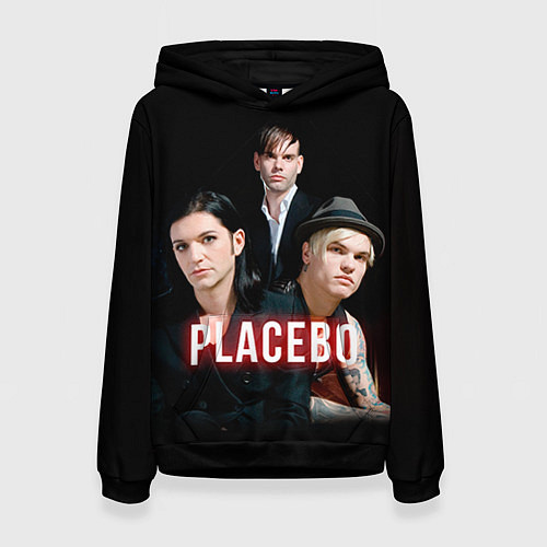 Женская толстовка Placebo Guys / 3D-Черный – фото 1