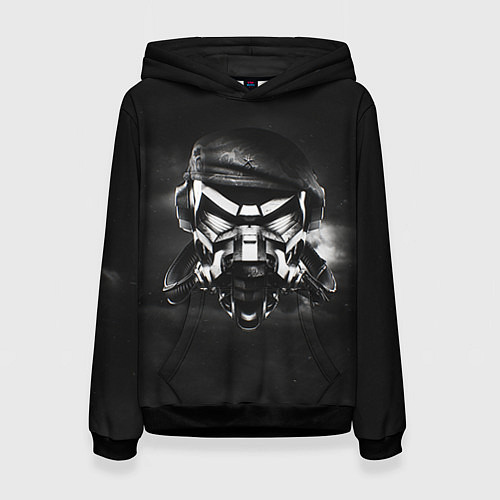 Женская толстовка Pirate Station: Dark Side / 3D-Черный – фото 1