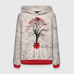 Женская толстовка RHCP: Red Tree