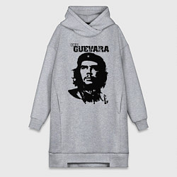 Женское худи-платье Che Guevara, цвет: меланж
