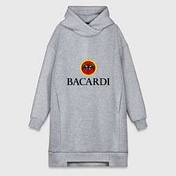 Женское худи-платье Bacardi, цвет: меланж