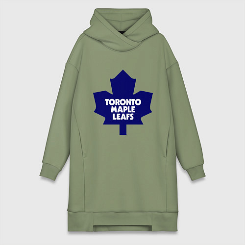 Женская толстовка-платье Toronto Maple Leafs / Авокадо – фото 1