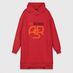 Женское худи-платье Roma ASR, цвет: красный