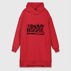 Женская толстовка-платье Naughty by nature