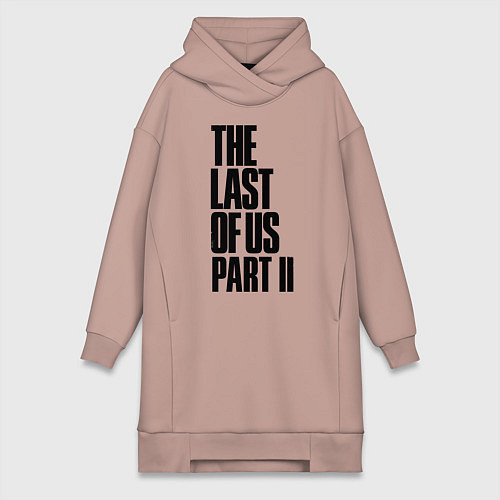 Женская толстовка-платье The Last of Us: Part II / Пыльно-розовый – фото 1