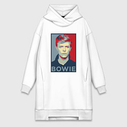 Женская толстовка-платье Bowie Poster