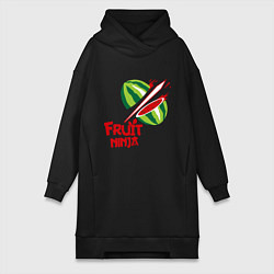 Женская толстовка-платье Fruit Ninja