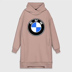 Женская толстовка-платье Logo BMW