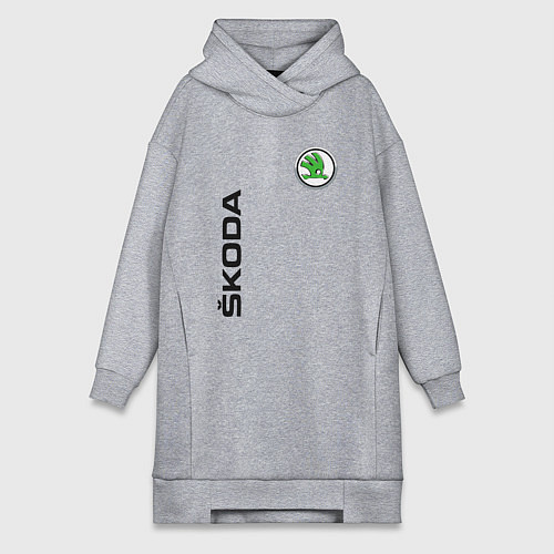 Женская толстовка-платье Skoda Style / Меланж – фото 1