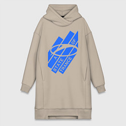 Женская толстовка-платье A state of trance