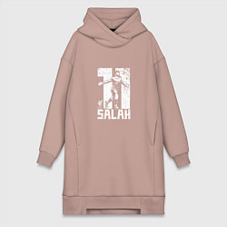 Женское худи-платье Salah 11, цвет: пыльно-розовый