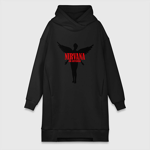 Женская толстовка-платье Nirvana: In Utero / Черный – фото 1