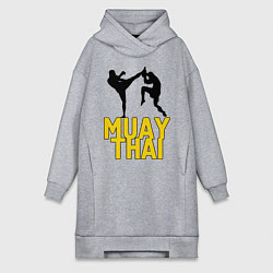 Женская толстовка-платье Muay Thai