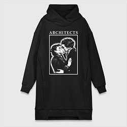 Женское худи-платье Architects: Love, цвет: черный