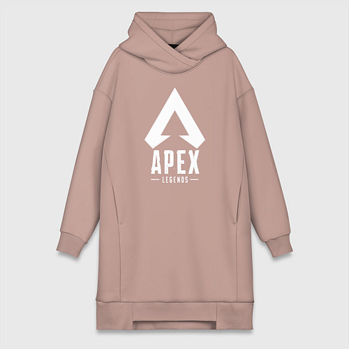 Женская толстовка-платье Apex Legends / Пыльно-розовый – фото 1