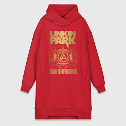 Женская толстовка-платье Linkin Park: Road to Revolution