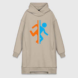 Женская толстовка-платье PORTAL