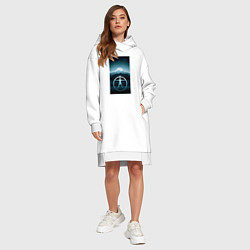 Женское худи-платье Westworld, цвет: белый — фото 2