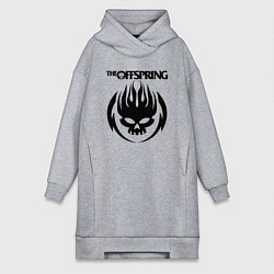 Женское худи-платье THE OFFSPRING, цвет: меланж