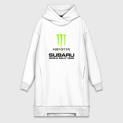 Женское худи-платье MONSTER ENERGY Z, цвет: белый