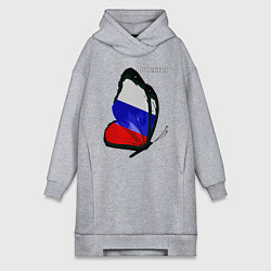 Женская толстовка-платье Россия