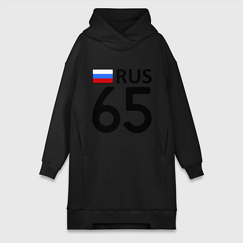 Женская толстовка-платье RUS 65 / Черный – фото 1