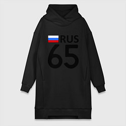 Женское худи-платье RUS 65, цвет: черный