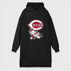 Женская толстовка-платье Cincinnati reds - baseball team - talisman