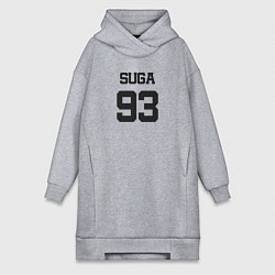 Женская толстовка-платье BTS - Suga 93