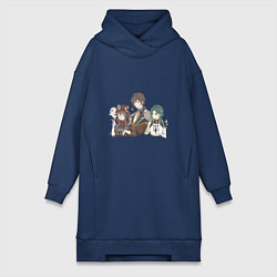 Женская толстовка-платье Тайные хранители мира