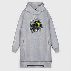 Женская толстовка-платье Внедорожный