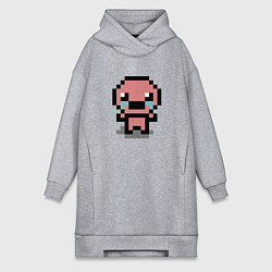 Женское худи-платье Pixel isaac, цвет: меланж