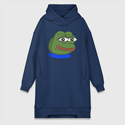 Женская толстовка-платье Лягушонок Пепе