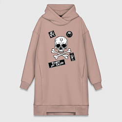 Женская толстовка-платье Как у КНЯZZя Король и Шут