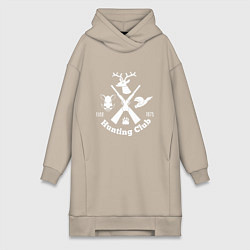 Женская толстовка-платье Hunting club