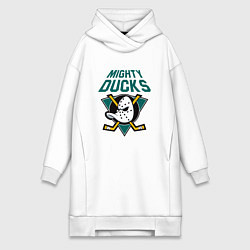 Женская толстовка-платье Анахайм Дакс, Mighty Ducks