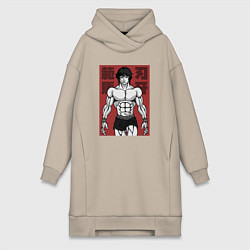 Женская толстовка-платье Эстетика Баки