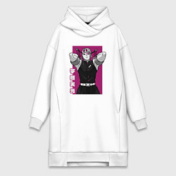 Женское худи-платье Хашира Звука, цвет: белый