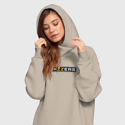 Женское худи-платье Brazzers, цвет: миндальный — фото 2