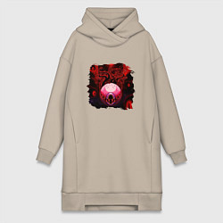 Женская толстовка-платье Eye of Cthulhu