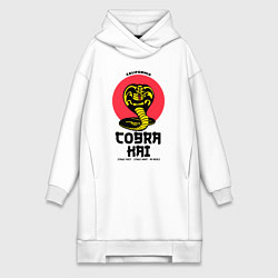 Женское худи-платье Cobra Kai: California, цвет: белый