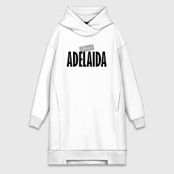 Женское худи-платье Unreal Adelaida, цвет: белый