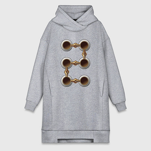 Женская толстовка-платье Path of Exile - Tabula Rasa / Меланж – фото 1