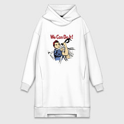 Женская толстовка-платье We can do it! Bicycle