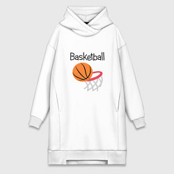 Женская толстовка-платье Game Basketball